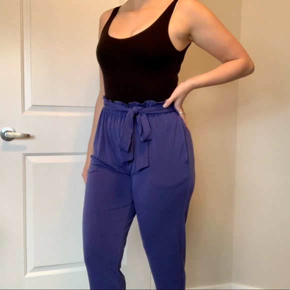 BCBG Paperbag Waist Trousers - Picture 1 of 11